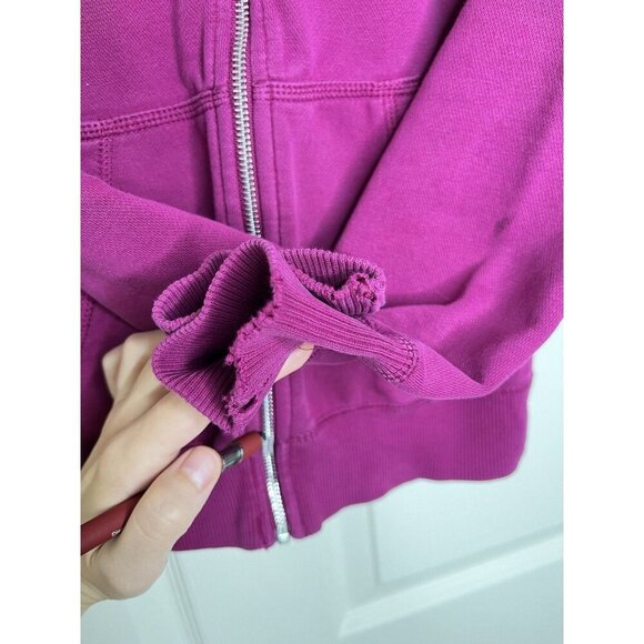 Purple Nike Full Zip Hoodie XS Magenta - Picture 4 of 7